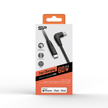 Logo trade corporate gifts picture of: DATA TRANSFER CABLE Boost Link Nylon LK50CL Type C Lightning