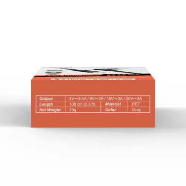 Logo trade promotional products picture of: DATA TRANSFER CABLE Boost Link Nylon LK50CL Type C Lightning