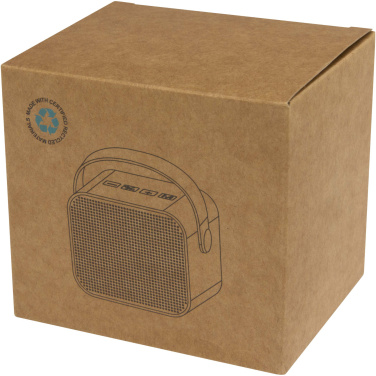 Logo trade promotional gifts image of: Diya 3W wireless recycled plastic speaker