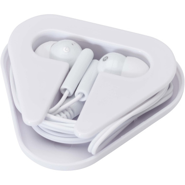 Logotrade promotional giveaway image of: Rebel earbuds with recycled plastic storage box