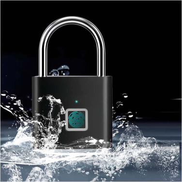 Logo trade advertising products picture of: SCX.design T11 smart fingerprint padlock