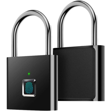 Logo trade business gifts image of: SCX.design T11 smart fingerprint padlock