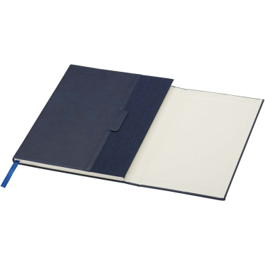 Logo trade corporate gifts image of: Alejandra A5 recycled plastic hard cover notebook