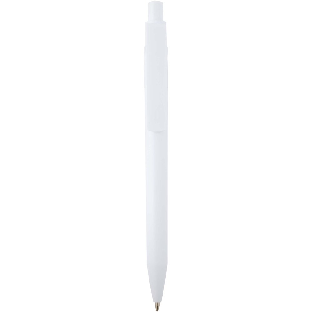 Logotrade corporate gift image of: Unica recycled plastic ballpoint pen (blue ink)