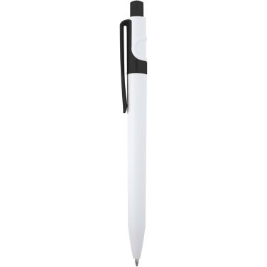 Logotrade promotional item picture of: Unica recycled plastic ballpoint pen (black ink)