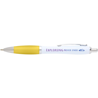 Logo trade promotional gift photo of: Nash recycled plastic ballpoint pen (black ink)