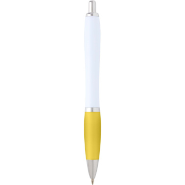 Logo trade promotional merchandise picture of: Nash recycled plastic ballpoint pen (blue ink)