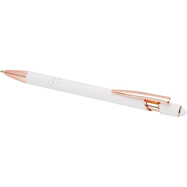Logotrade promotional giveaway image of: Nanna ballpoint pen with rose gold finish (blue ink)