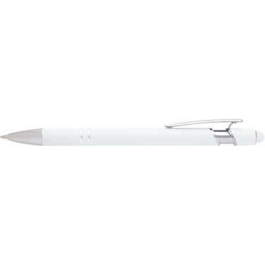 Logotrade corporate gift image of: Kish ballpoint pen with silver finish (blue ink)
