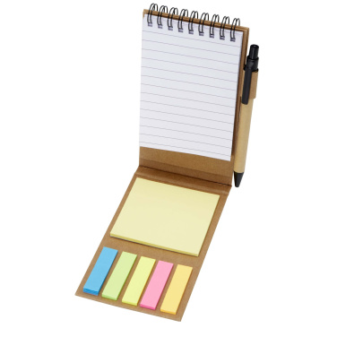 Logotrade promotional giveaways photo of: Flipper sticky notepad with ballpoint pen (black ink)
