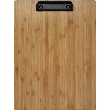 Logo trade promotional gift photo of: Tavula bamboo clipboard