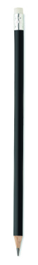 Logo trade promotional merchandise picture of: Natural pencil with eraser