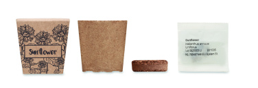 Logo trade promotional gift photo of: Sunflower growing kit