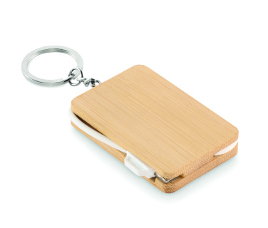 Logo trade promotional merchandise image of: Key ring charging cable