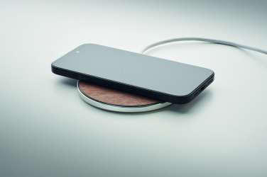 Logo trade promotional giveaways image of: Wireless charger 15W