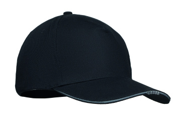 Logo trade promotional products picture of: 5 panel LED cotton cap 220gr/m²