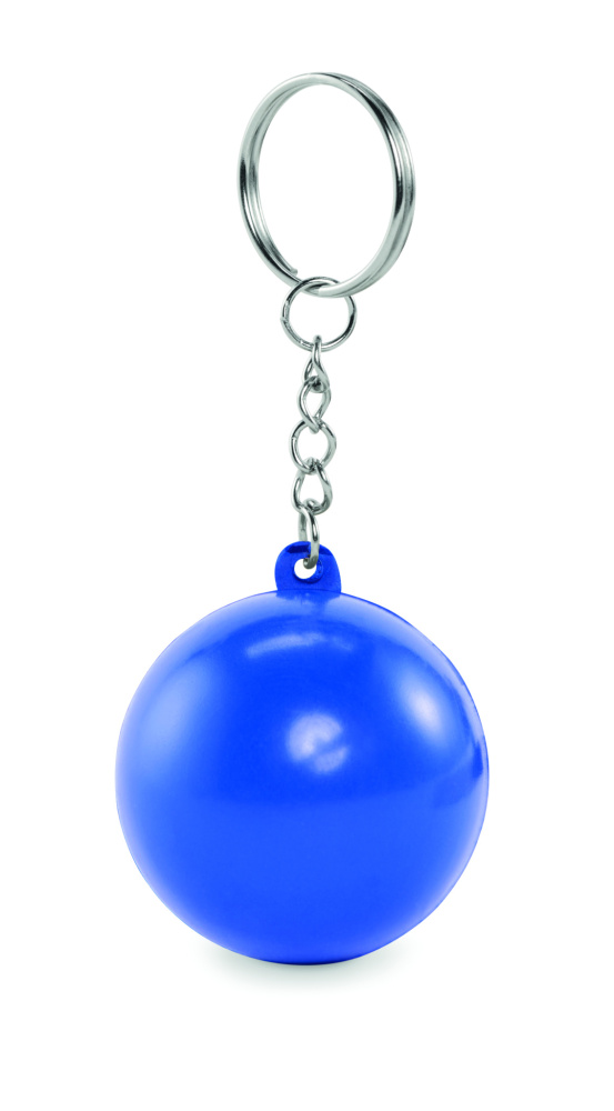 Logo trade business gift photo of: PU ball shape key ring