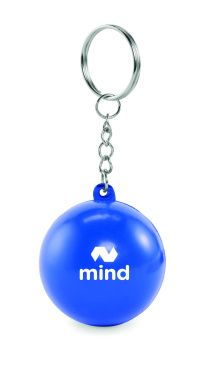 Logo trade promotional products image of: PU ball shape key ring