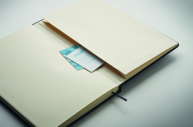 Logo trade promotional giveaway photo of: A5 RPET notebook with pen