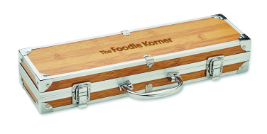 Logotrade promotional gift image of: Stainless steel barbecue tools