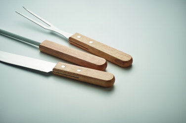 Logo trade promotional items picture of: Stainless steel barbecue tools