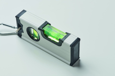 Logo trade promotional products image of: Mini magnetic aluminium level