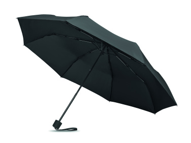 Logo trade promotional gifts image of: 21 inch RPET umbrella set