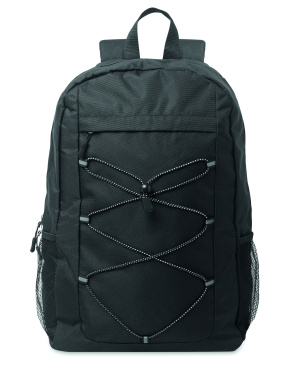 Logo trade corporate gifts picture of: 600D RPET polyester backpack