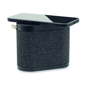 Logotrade promotional item picture of: 15W wireless charger speaker