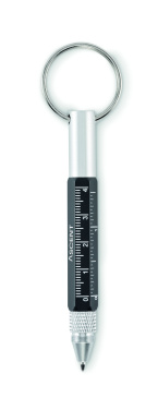 Logotrade promotional gift picture of: Key ring with twist action pen