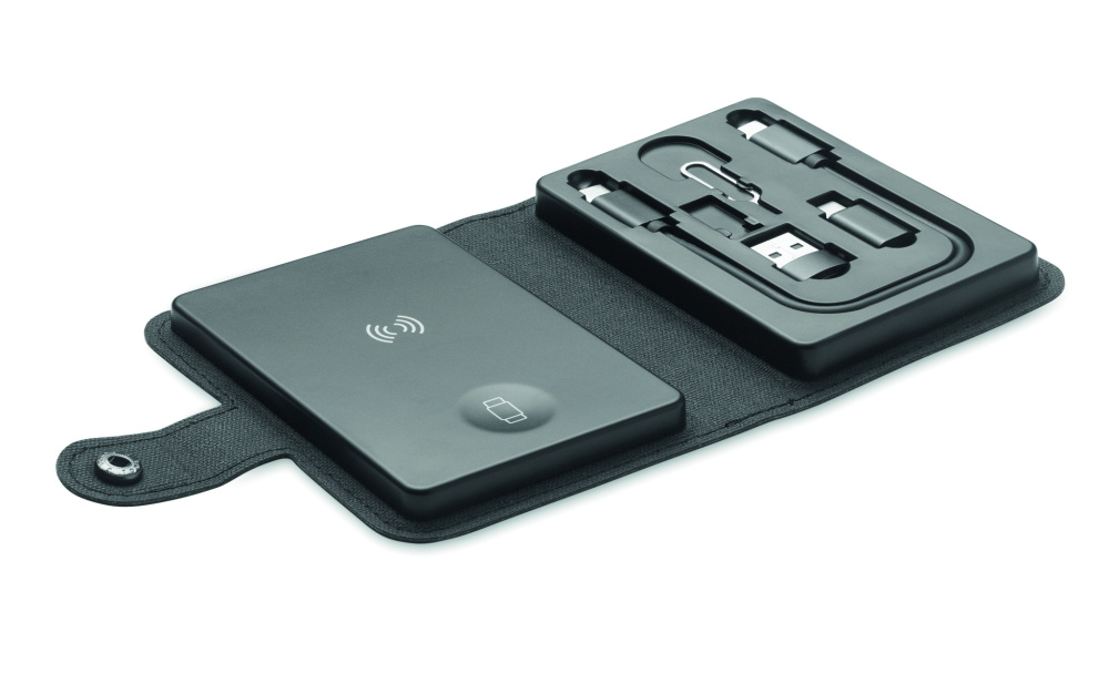 Logotrade promotional item image of: 4 in 1 cable connector set 15W