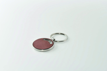 Logo trade promotional giveaways image of: Round shape key ring