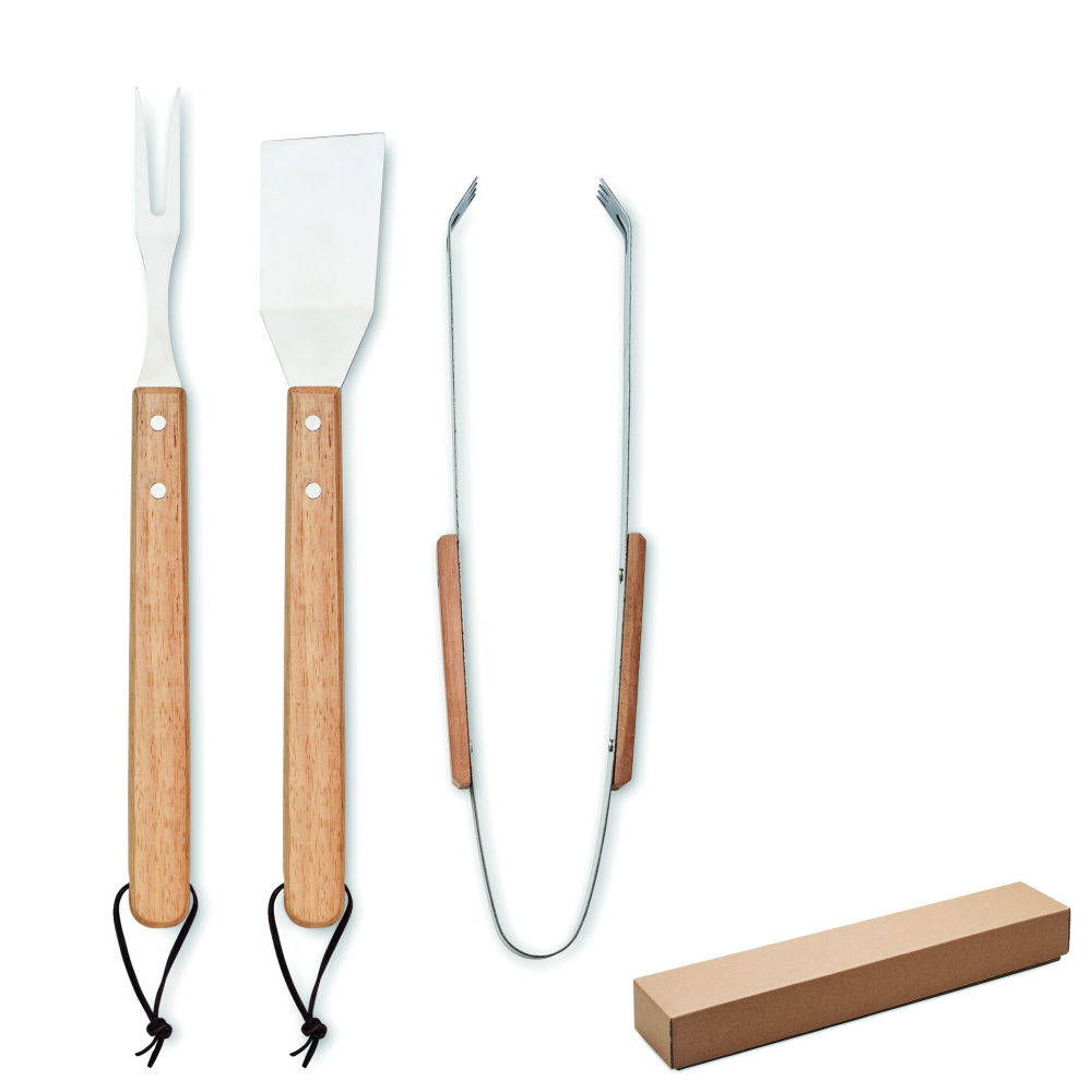 Logotrade business gifts photo of: Oakwood barbecue set