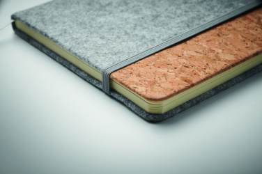 Logotrade promotional items photo of: A5 RPET cork notebook