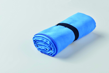 Logo trade advertising products image of: Double sided microfibre towel