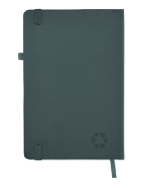 Logotrade promotional merchandise picture of: Recycled Leather A5 notebook
