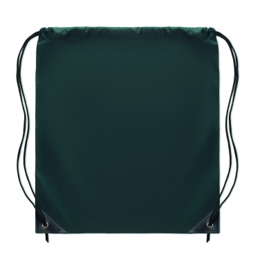 Logo trade promotional giveaways picture of: 190T Polyester drawstring bag