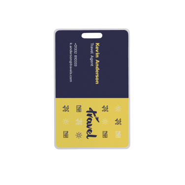 Logo trade promotional merchandise picture of: Findit RCS rplastic ultra-thin finder card rechargeable
