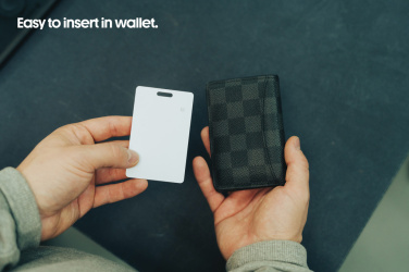 Logo trade corporate gift photo of: Findit RCS rplastic ultra-thin finder card rechargeable