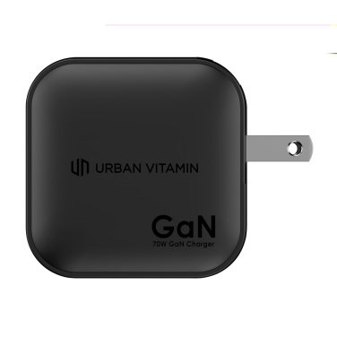 Logo trade promotional products image of: Urban Vitamin Santa Cruz RCS rplastc 70W GAN charger