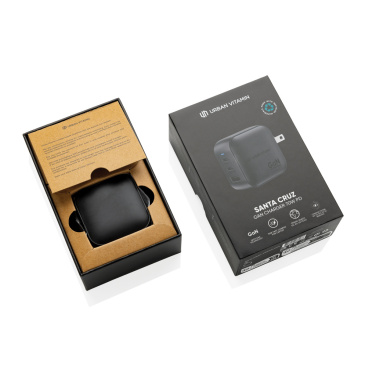 Logo trade business gifts image of: Urban Vitamin Santa Cruz RCS rplastc 70W GAN charger