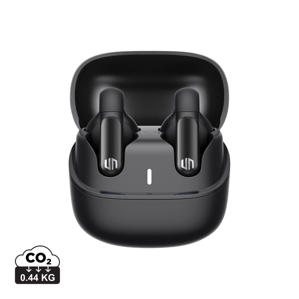 Logotrade promotional giveaway picture of: Urban Vitamin Long Beach ENC rplastic wireless earbuds