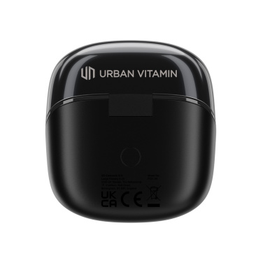 Logo trade advertising products image of: Urban Vitamin Long Beach ENC rplastic wireless earbuds