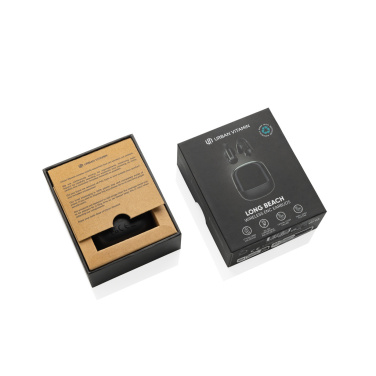 Logo trade promotional items picture of: Urban Vitamin Long Beach ENC rplastic wireless earbuds