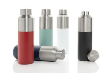 Logo trade promotional gifts picture of: Fluid RCS certified recycled steel water bottle 600ml