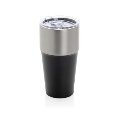 Logo trade advertising products image of: Fluid RCS certified recycled steel tumbler 500ml