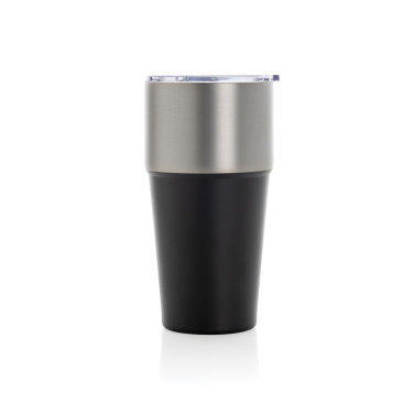 Logo trade promotional merchandise image of: Fluid RCS certified recycled steel tumbler 500ml