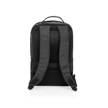 Logotrade promotional product picture of: SP Aware™ RPET Edin 100% recycled 15.6 inch laptop backpack