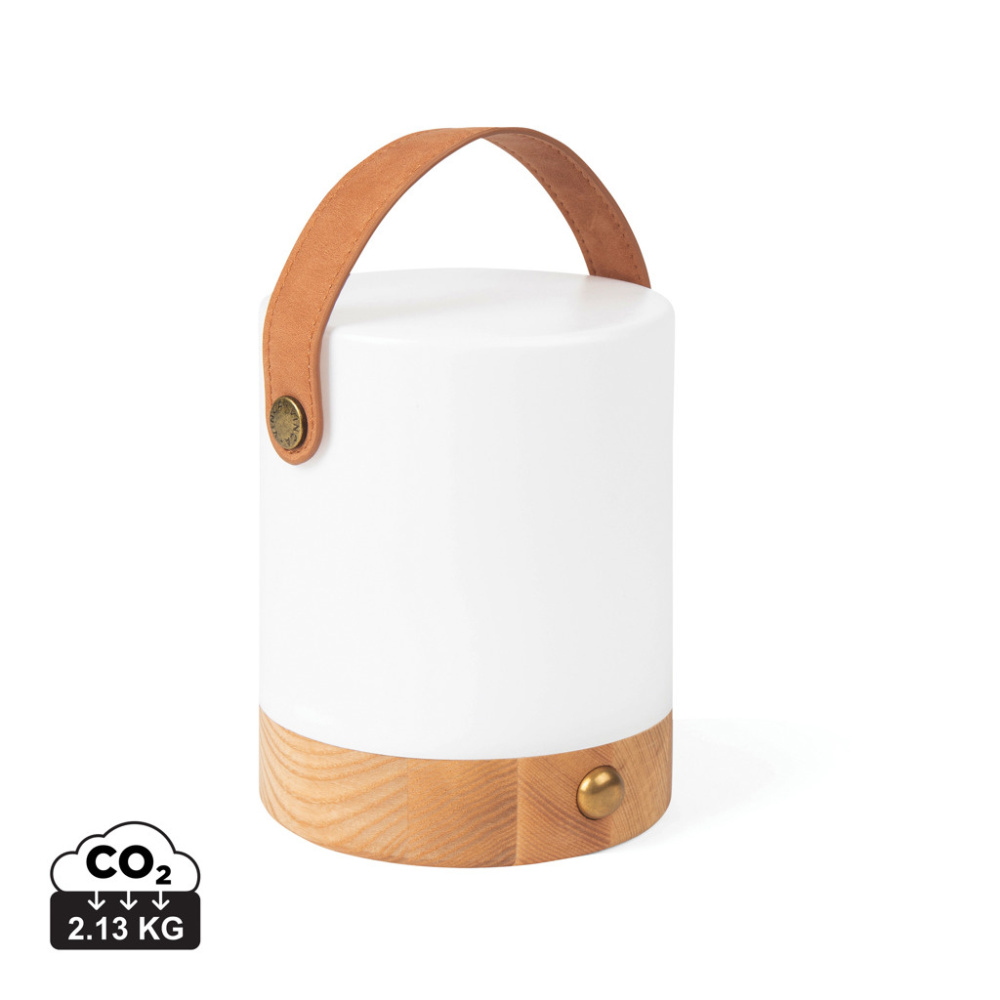 Logo trade promotional item photo of: VINGA Narni RCS recycled ABS lantern