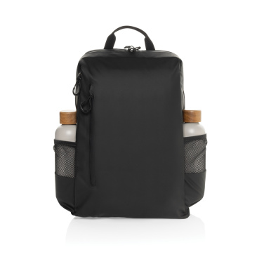 Logotrade promotional item picture of: Lima Aware™ RPET water resistant 15.6 laptop backpack